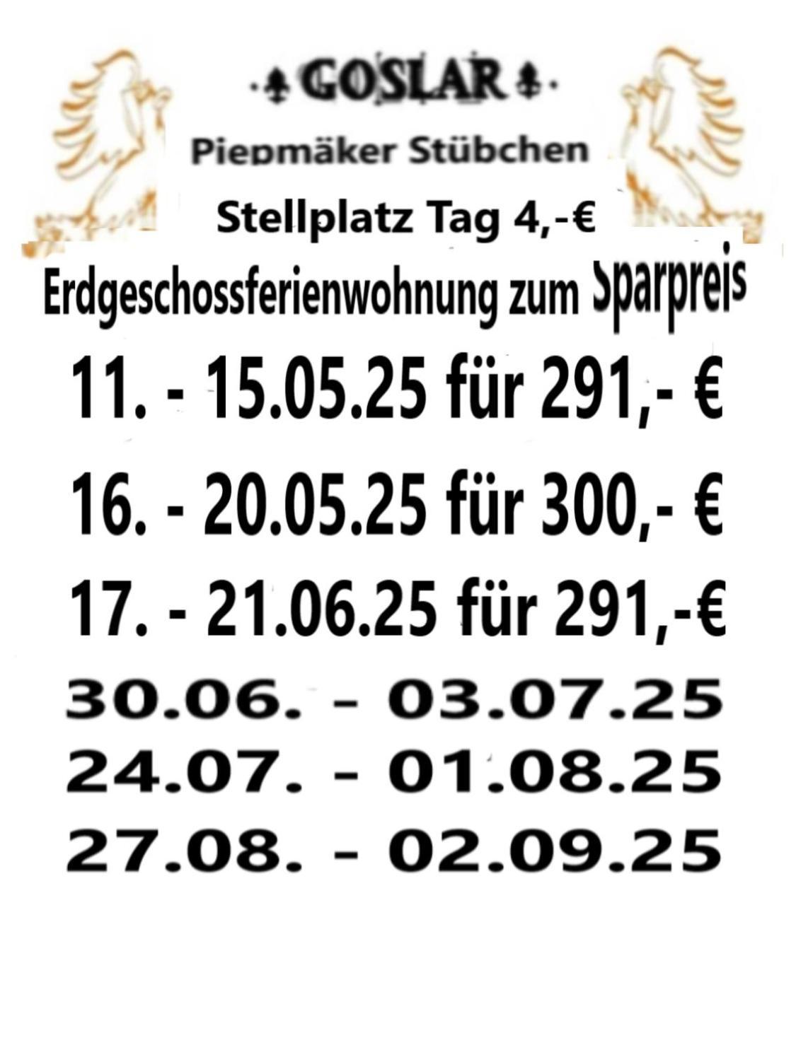 شقة Piepmaeker Stuebchen جوسلار المظهر الخارجي الصورة